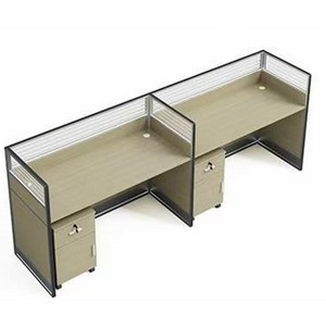 OTWP16a雙人辦公檯連屏風組合