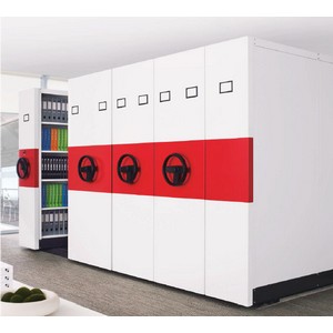 SS042a機械輪盤式活動推櫃,文件櫃