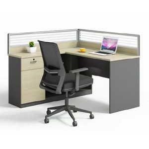 OTWP17a單人L型辦公檯連屏風