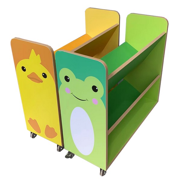 LF05a木製圖書車(公仔)