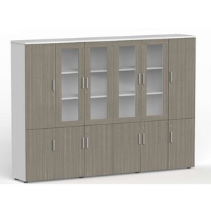 WC08a木框玻璃掩門連木掩門高櫃